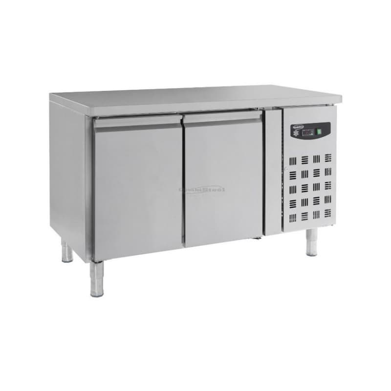 Table frigorifique ventilée 2 portes prof 600mm COMBISTEEL