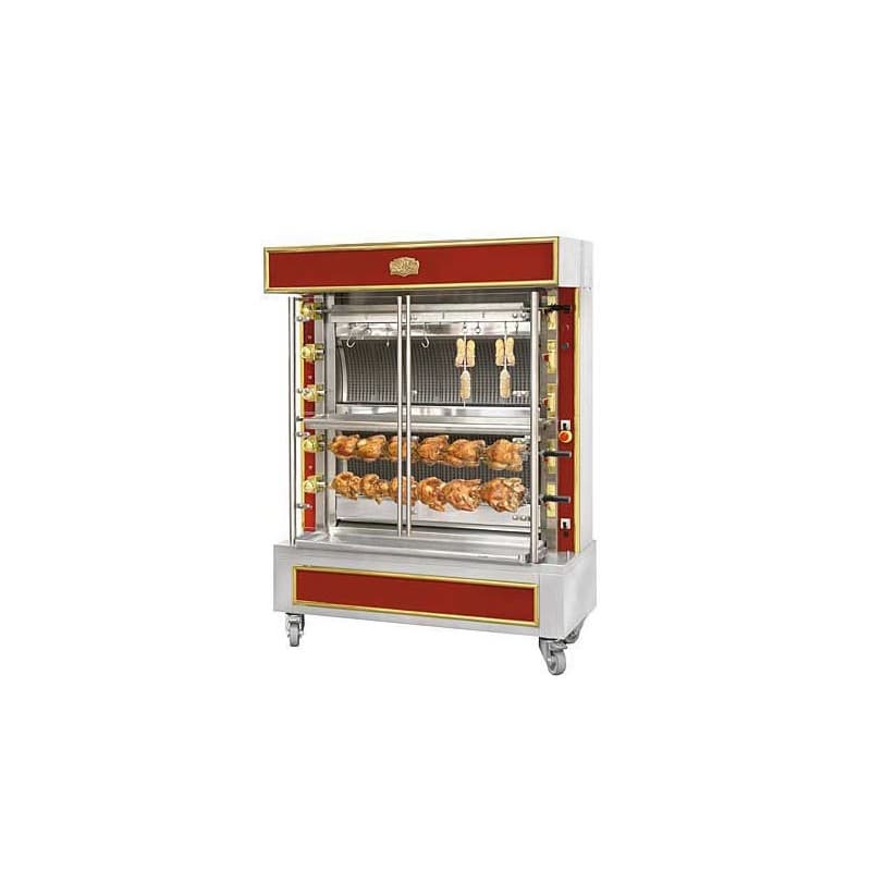 Rotissoire a poulets gaz 6 broches Séduction Inotech