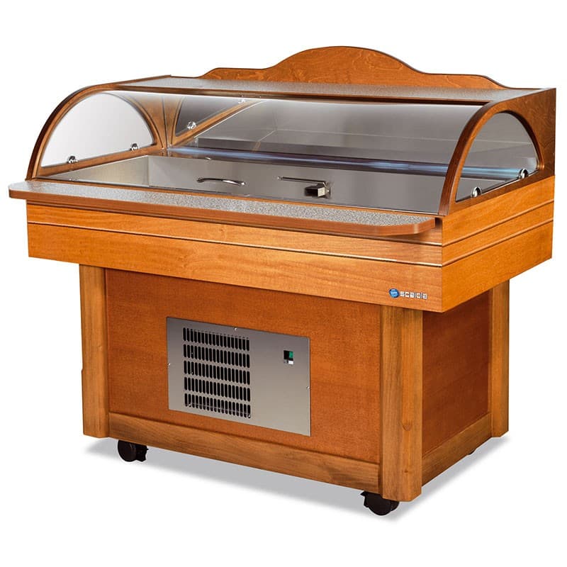 BUFFET DE POISSON en bois mobile SCAIOLA
