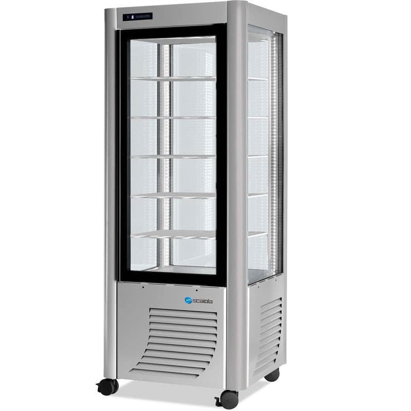 Vitrine 4 faces négative SCAIOLA