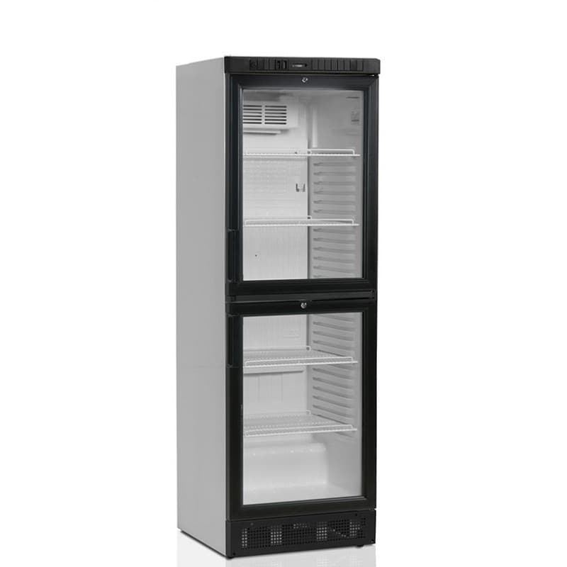 Armoire réfrigérée vitrée 347L -2 double portes TEFCOLD