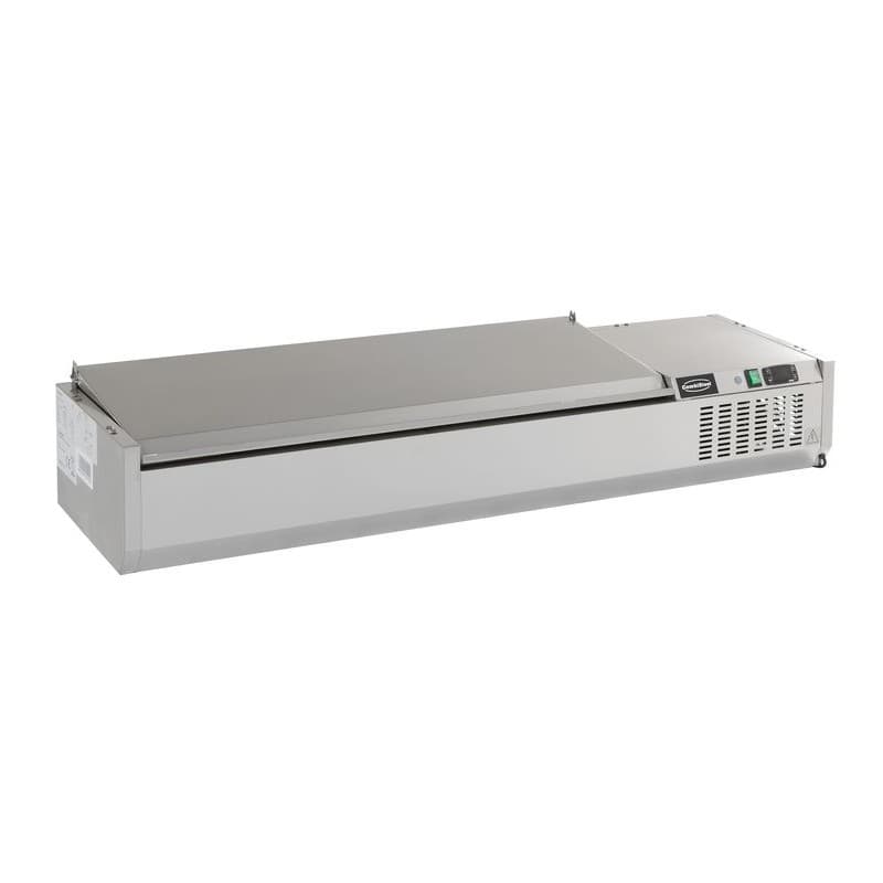 PUITS RÉFRIGÉRÉE COUVERCLE EN ACIER INOX 1/3GN x 9 COMBISTEEL