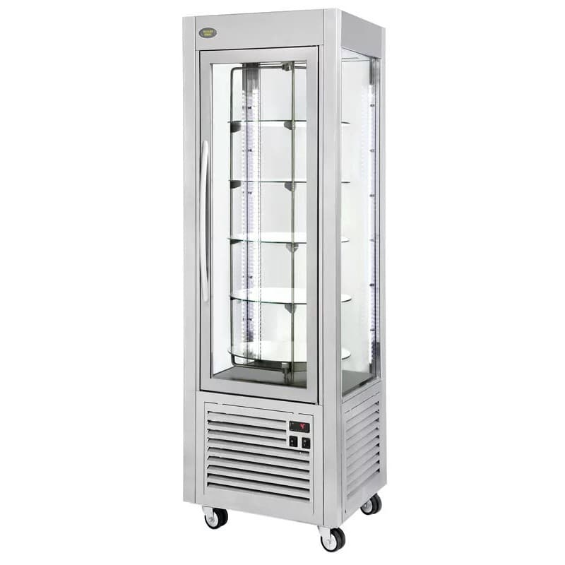 Vitrine négative ventilée - plateaux tournants ROLLER GRILL
