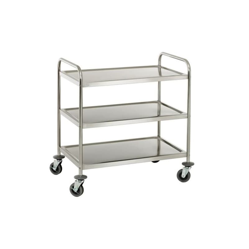 Chariot inox mobile Ă 3 Niveaux L2G L2G