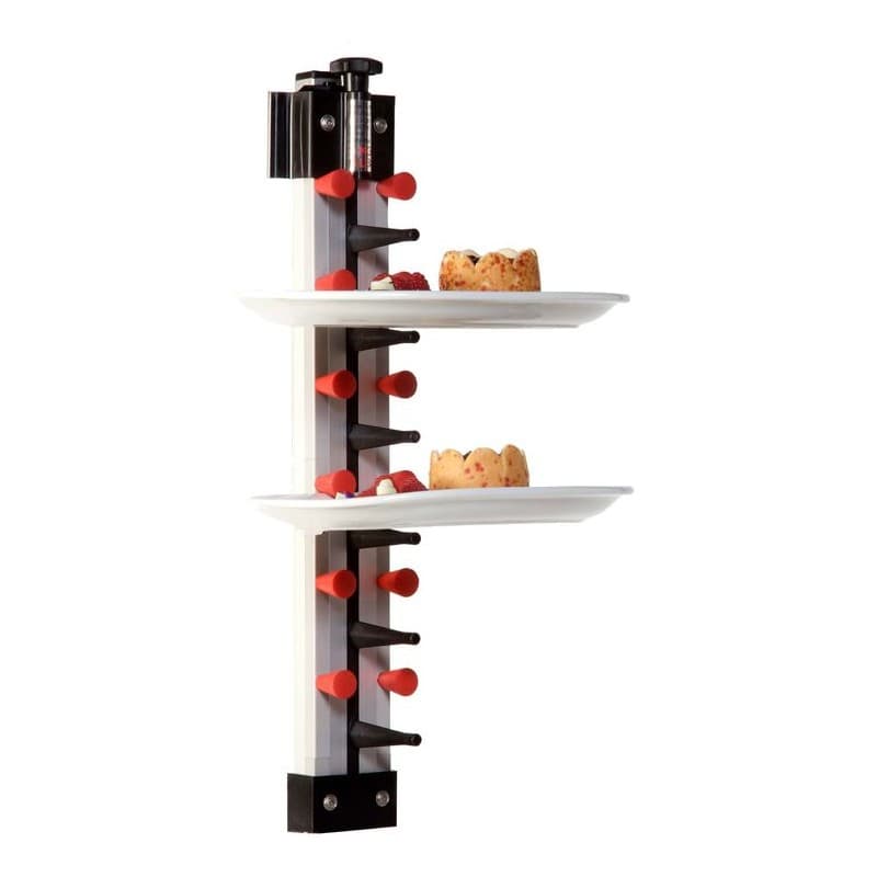 PORTE-ASSIESTTES DRESSÉES MURALE 6 COMBISTEEL