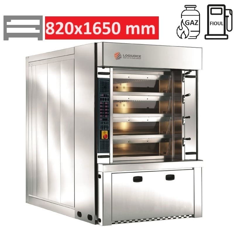 Four à tubes annulaires 4 chambres 820x1650 MINISTAR LOGIUDICE FORNI