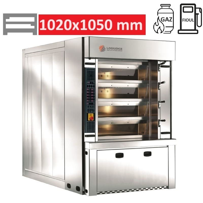 Four à tubes annulaires 4 chambres 1020x1050 MINISTAR LOGIUDICE FORNI