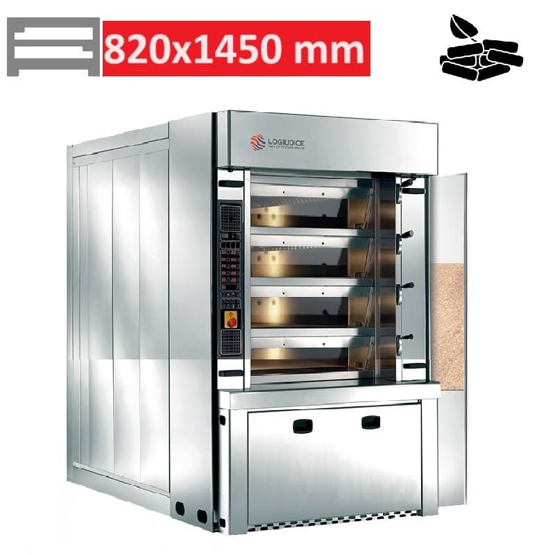 Four à sole à tube annulaire maçonné 5 chambres 820x1450 MINISTAR PEL