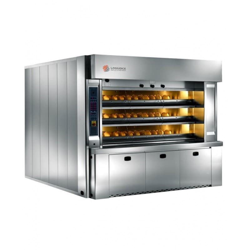 Four à tubes annulaires 3 étages 6 bouches de 62 - 124 x 245 L