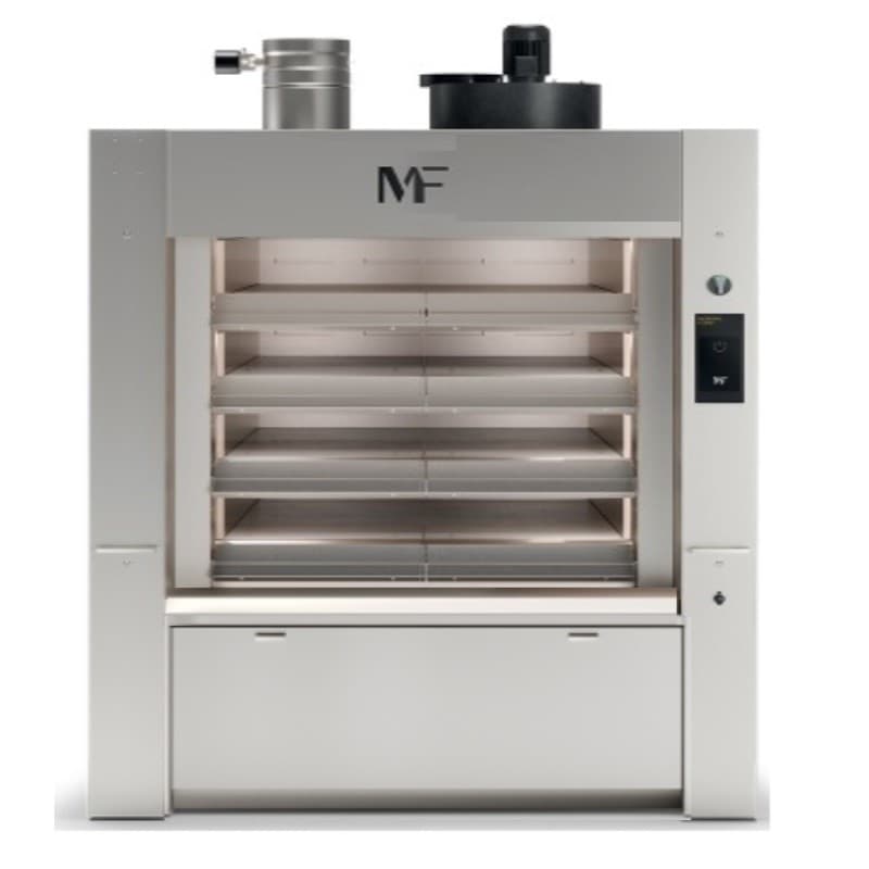 Four a sole a tubes de vapeur 4 étages 8 bouches MONDIAL FORNI