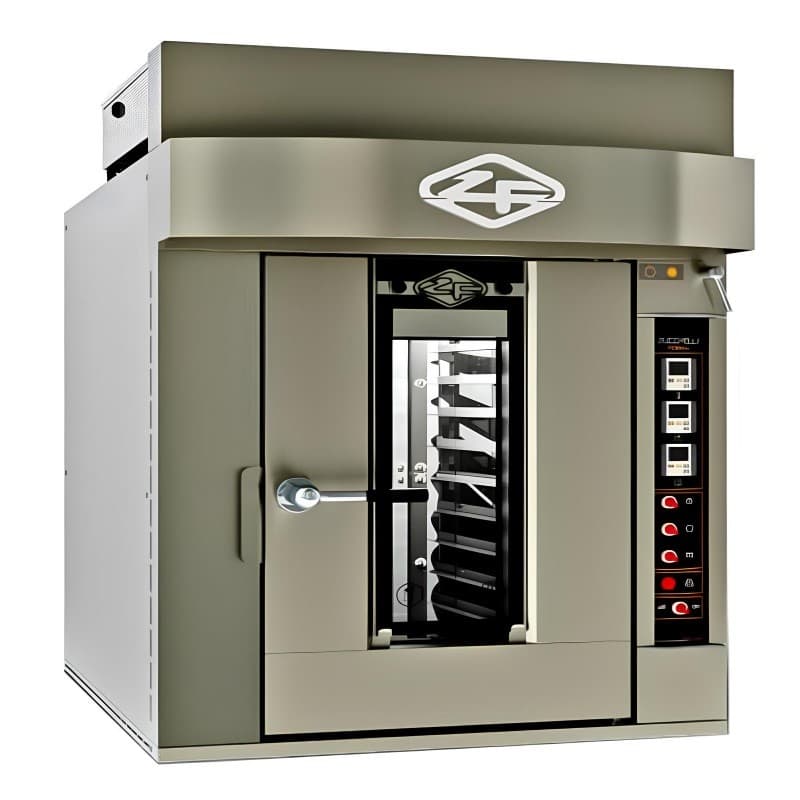 Four rotatif compact Gaz/Fioul 12 plaques 500x700 Zucchelli