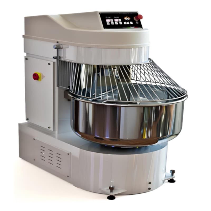 Pétrin à spirale avec cuve fixe 120 Kg de pâte Zucchelli
