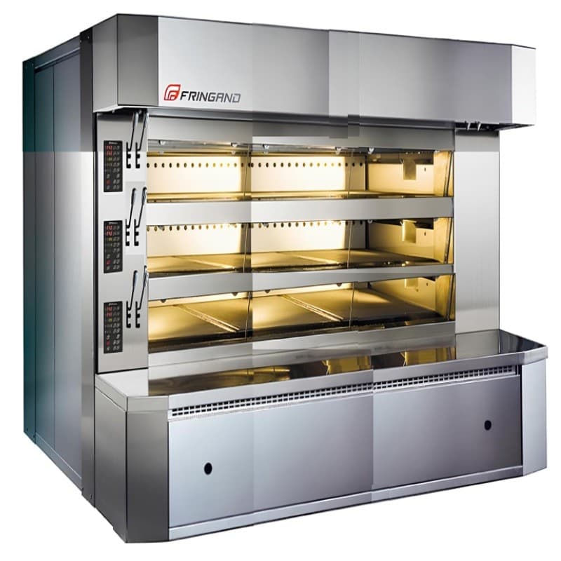 Four à sole électrique 9 bouches 1800x1600 Modelec Fringand