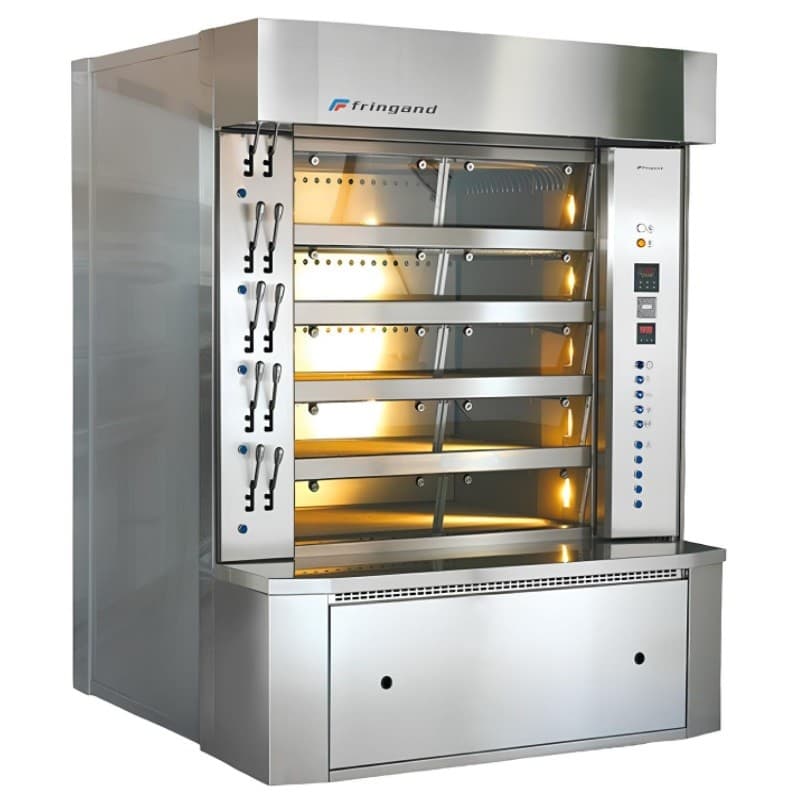 Four à tubes annulaires 10 bouches Fioul/Gaz Fringand