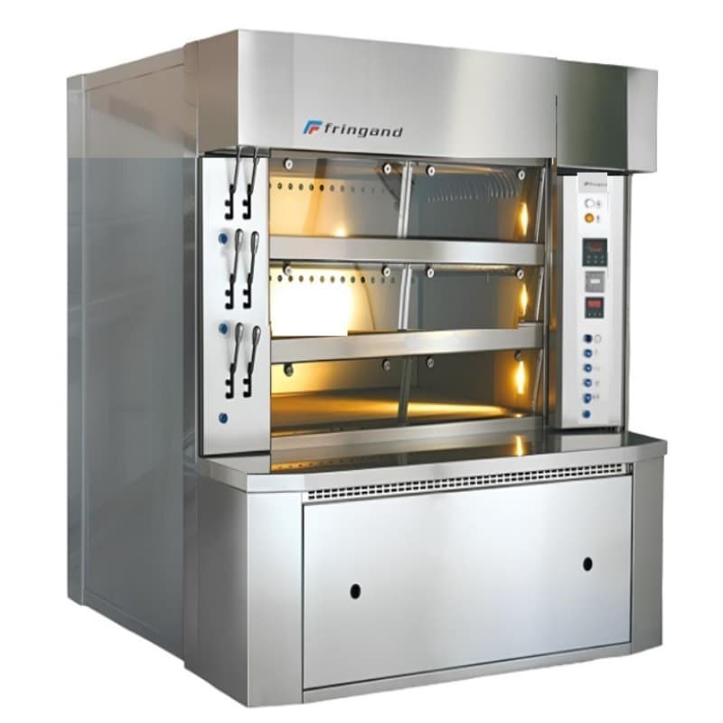 Four à tubes annulaires 3 étages Fioul/Gaz Fringand