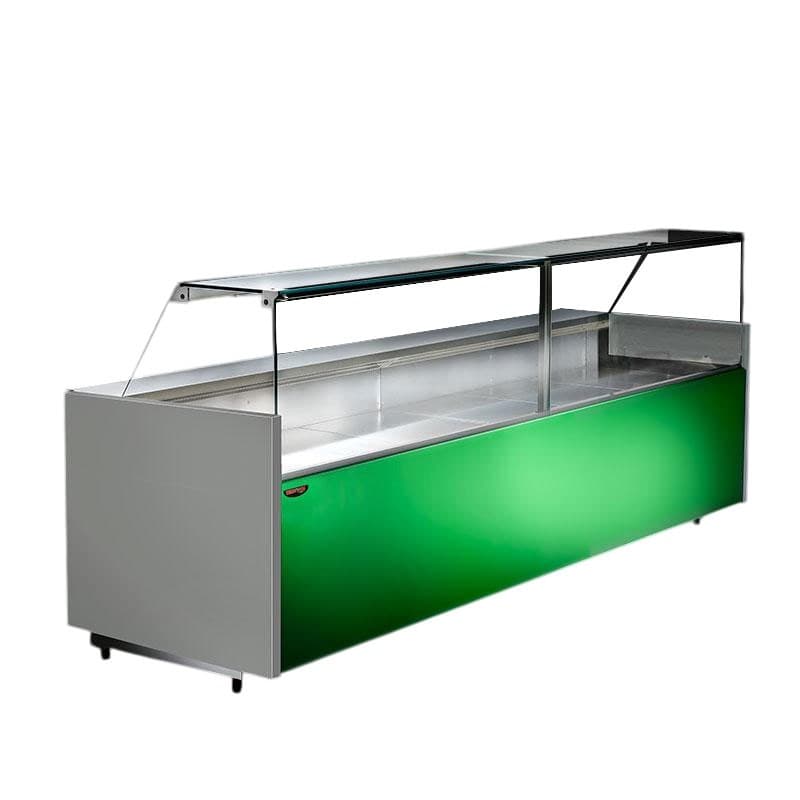 Vitrine non Réfrigérée M 80-375 SG parois latérale Tecnodom