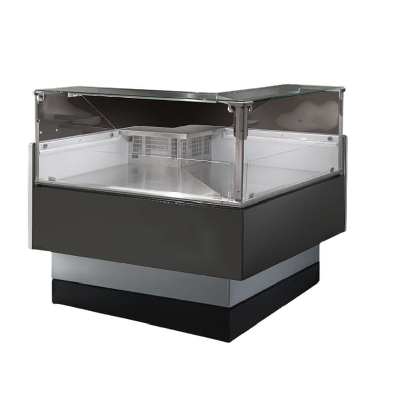 Vitrines MR9.5 VCC_W Coin ouvert 90° Sans Groupe Tecnodom