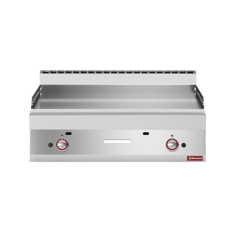 Plaque de Cuisson Gaz Extra-Large, Surface Lisse DIAMOND