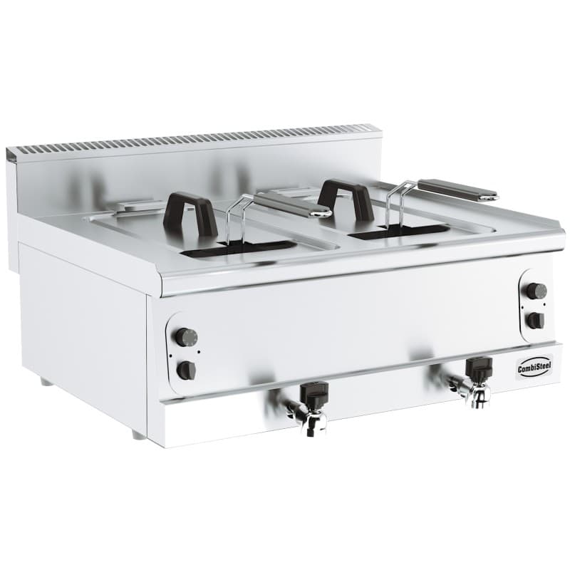FRITEUSE A GAZ 600 2X8L COMBISTEEL