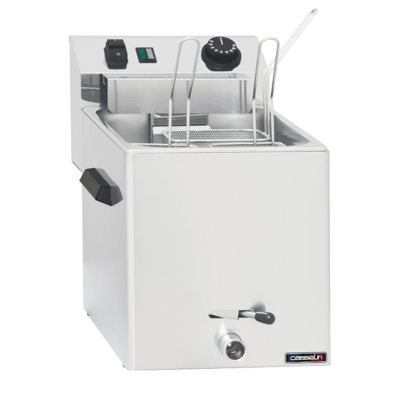 Cuiseur à pùtes électrique avec vanne de vidange - 3 paniers CASSELIN