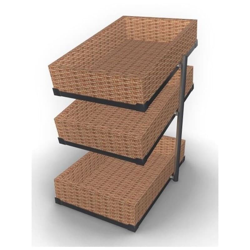 CORBEILLE Ă PAIN ETAGERE 3 HOOG SMAL COMBISTEEL