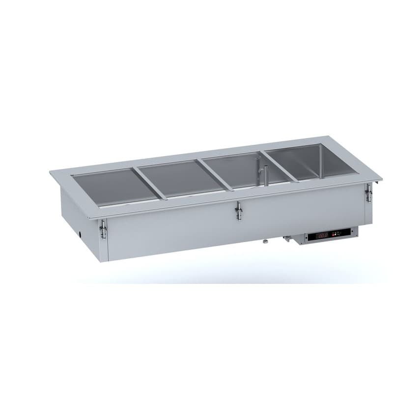 DROP-IN BAIN-MARIE 2/1 - REMPLISSAGE D'EAU AUTOMATIQUE COMBISTEEL