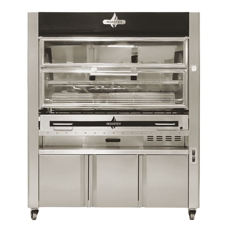 RĂ´tisserie de poulet au charbon de bois CFW16 ROASTER GRILLS