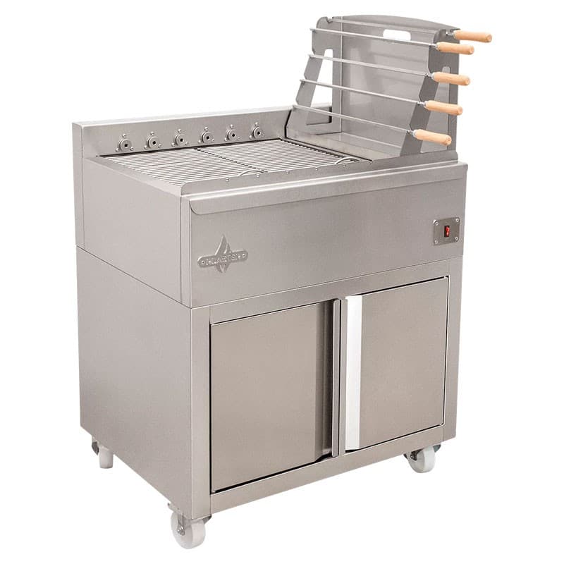 Grill Charbon de Bois 6 Brochettes K6SF ROASTER GRILLS