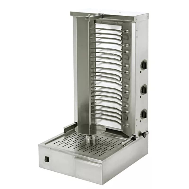 Machine kebab électrique - Broche 800 mm - 40 kg de viande ROLLER