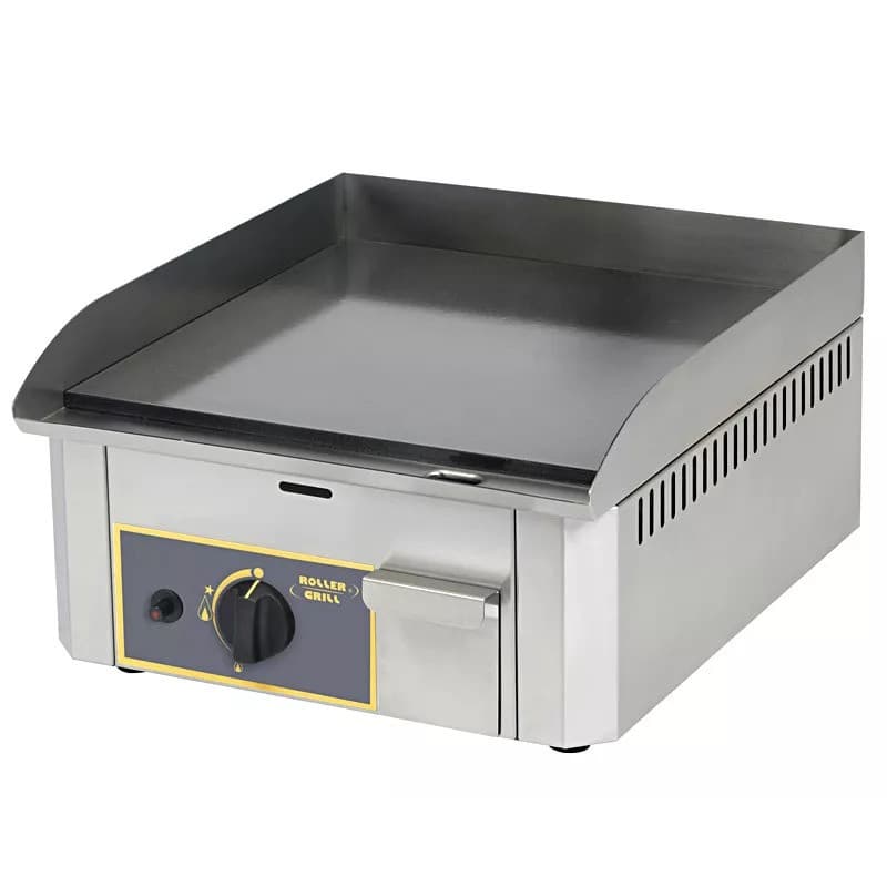 Plaque à snacker gaz en acier émaillé - 1 zone de cuisson ROLLER GRILL