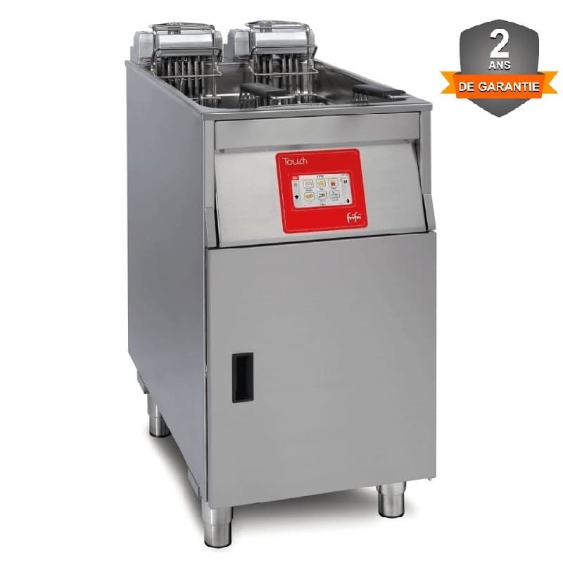 Friteuse électrique Monocuve 2 Paniers - Touch 412 Frifri