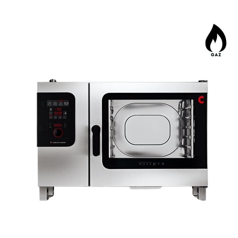 Four mixte Gaz Maxx Pro easyDial - 6+1 niveaux GN 2/1 avec chaudière