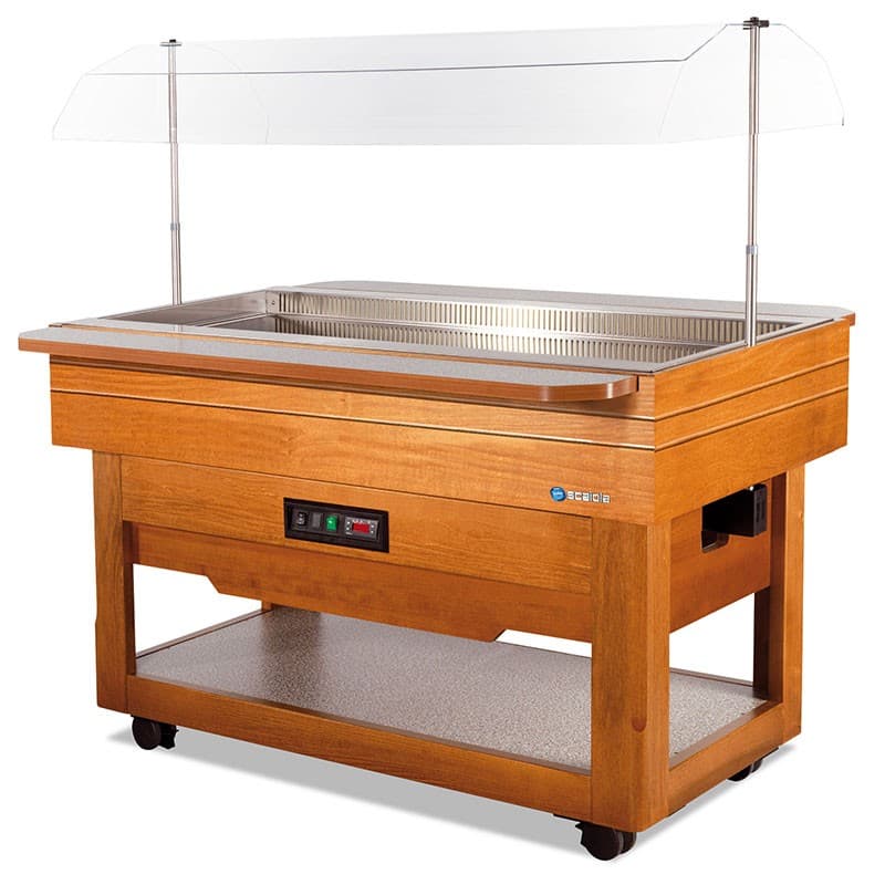 Buffet réfrigéré central mobile SCAIOLA