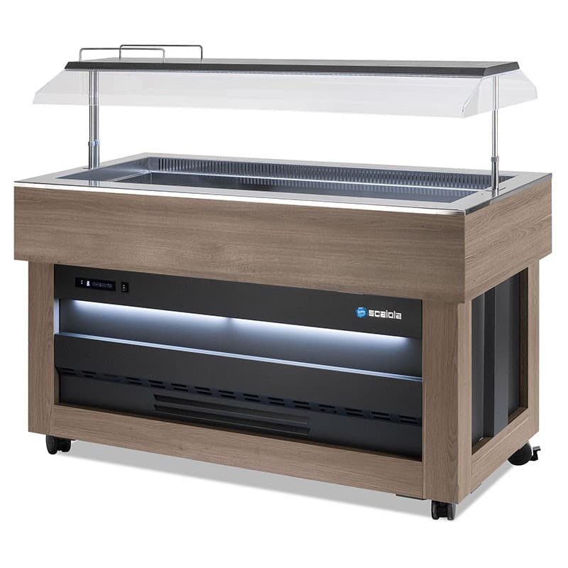 Buffet PETIT-DÉJEUNER central mobile SCAIOLA