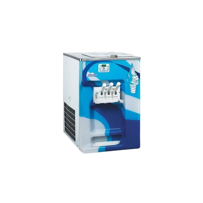 Machine Ă glace Soft Pompe 3Parfums 300 portions de 75g/Heure