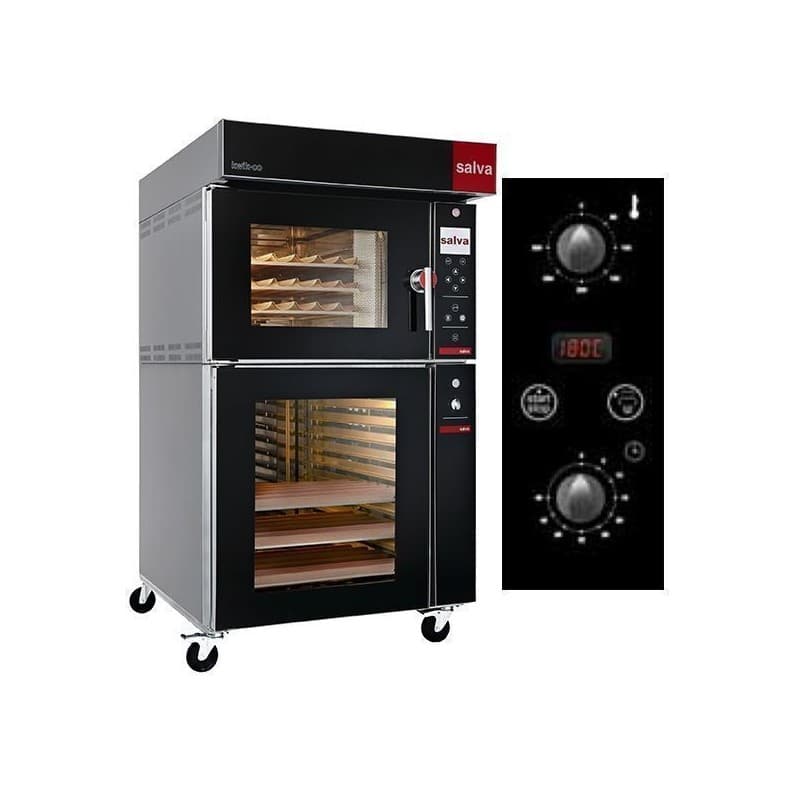 Four à convection KWIK-CO 9 Plaque de 800x400 mm SALVA