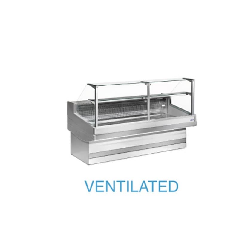 VITRINE RÉFRIGÉRÉE BOUCHERIE 1.5m ELEGANCE DIAMOND DIAMOND