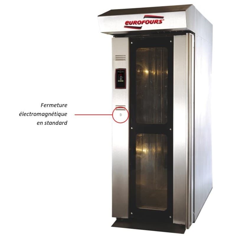 Four Ă chariot fixe gaz/fioul 16 niveaux 400x800mm EUROFOURS