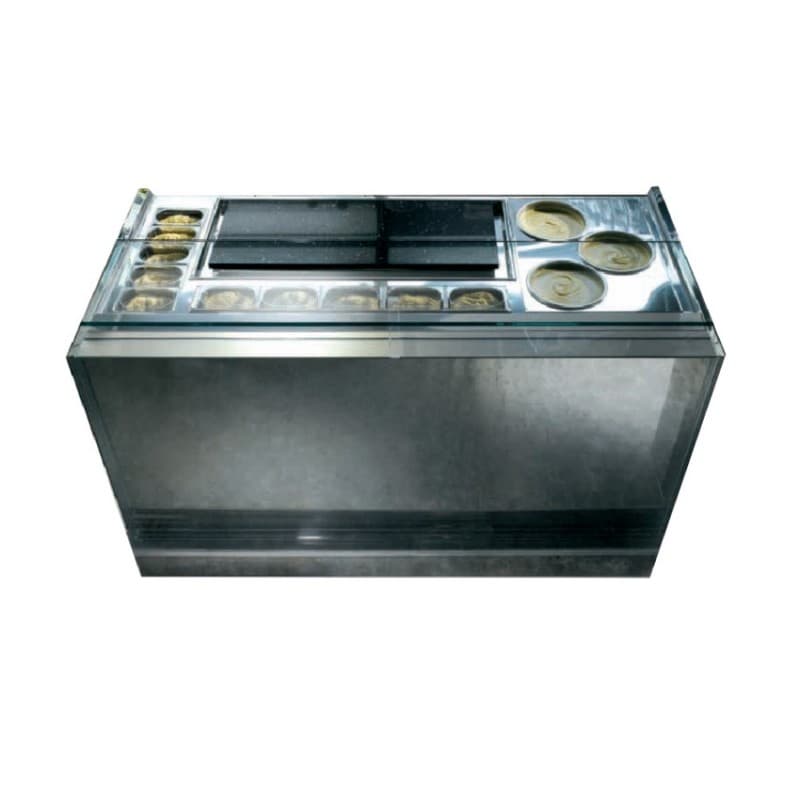 Vitrine Ă glace GN1/9 Ă la spatule 1320 mm ISA