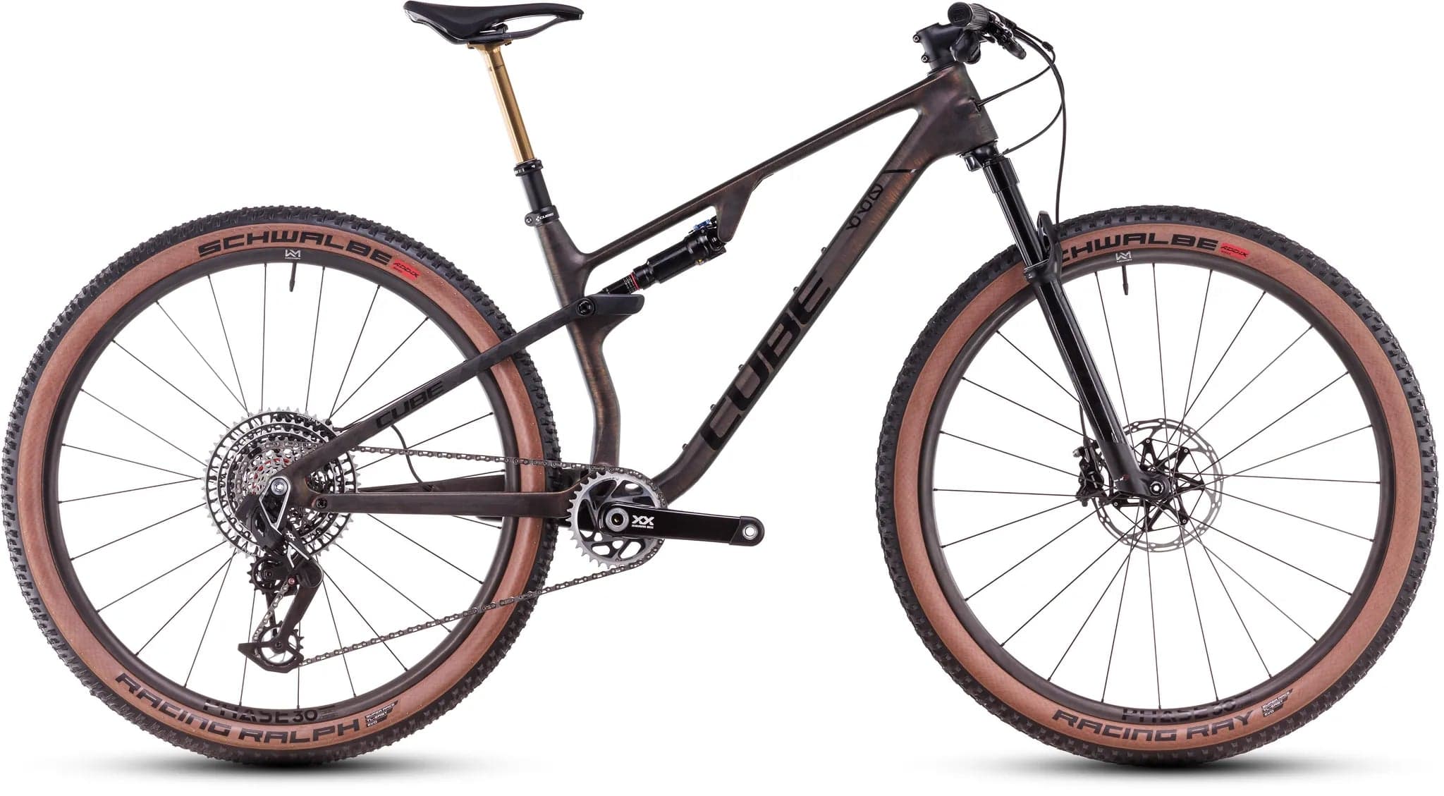 Cube AMS ZERO99 C:68X SLT 29 vloeibaar lava'n'black 2026 - L