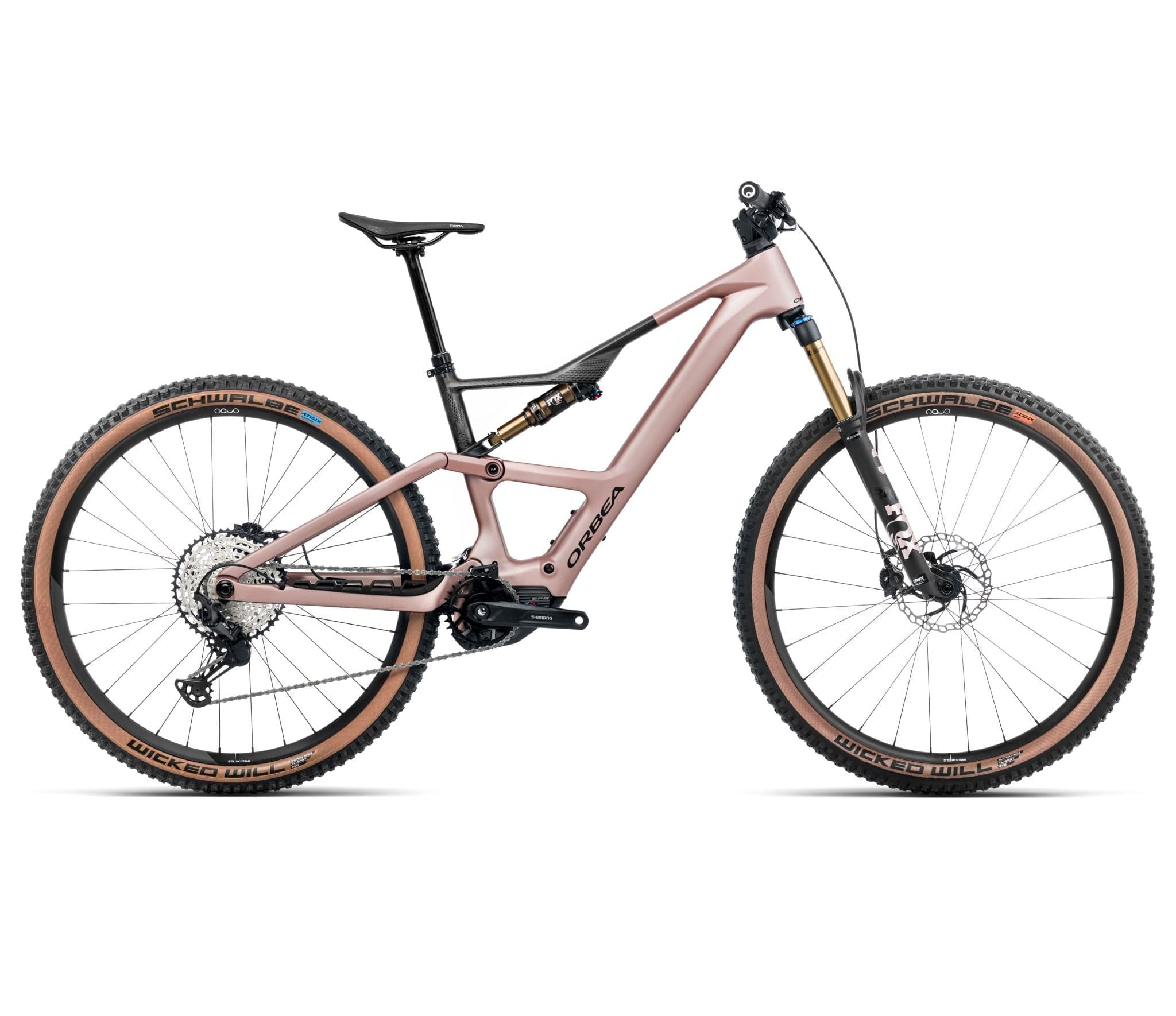 Orbea RISE SL M10 630W Desert Rose - Carbon Raw - Standard