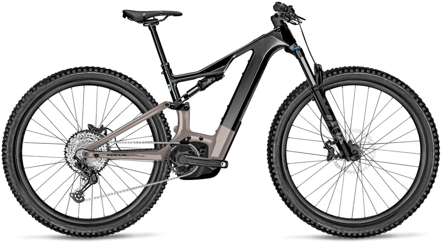 Focus Jam SQUARED 8.7 Carbon raw / Warmgrijs - S