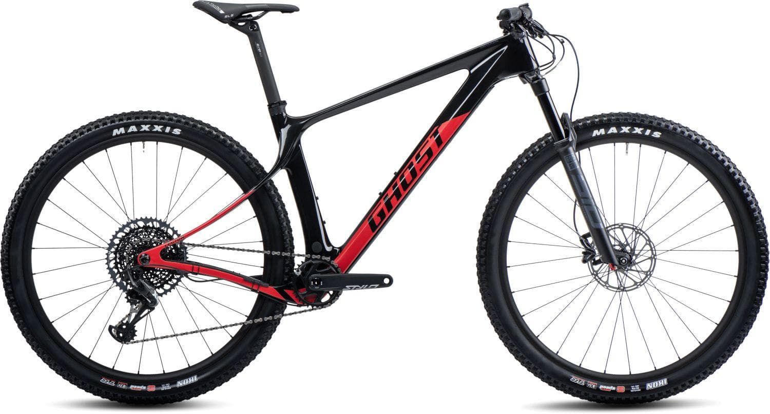 Ghost Lector SF LC Universal raw carbon/riot red - glanzend/mat - S