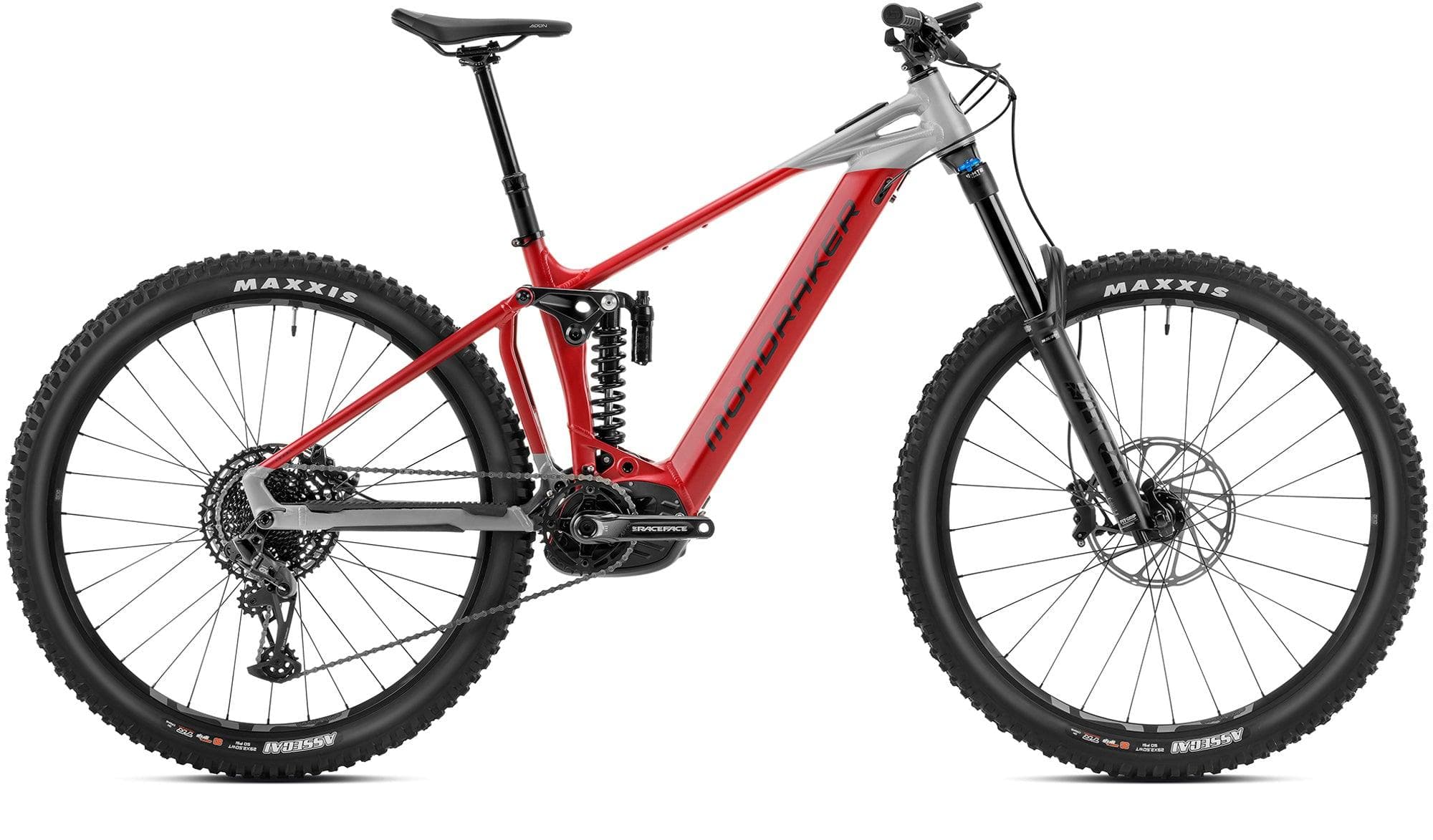 Mondraker Level R Matte Cherry Red / Nimbus Grey - XL
