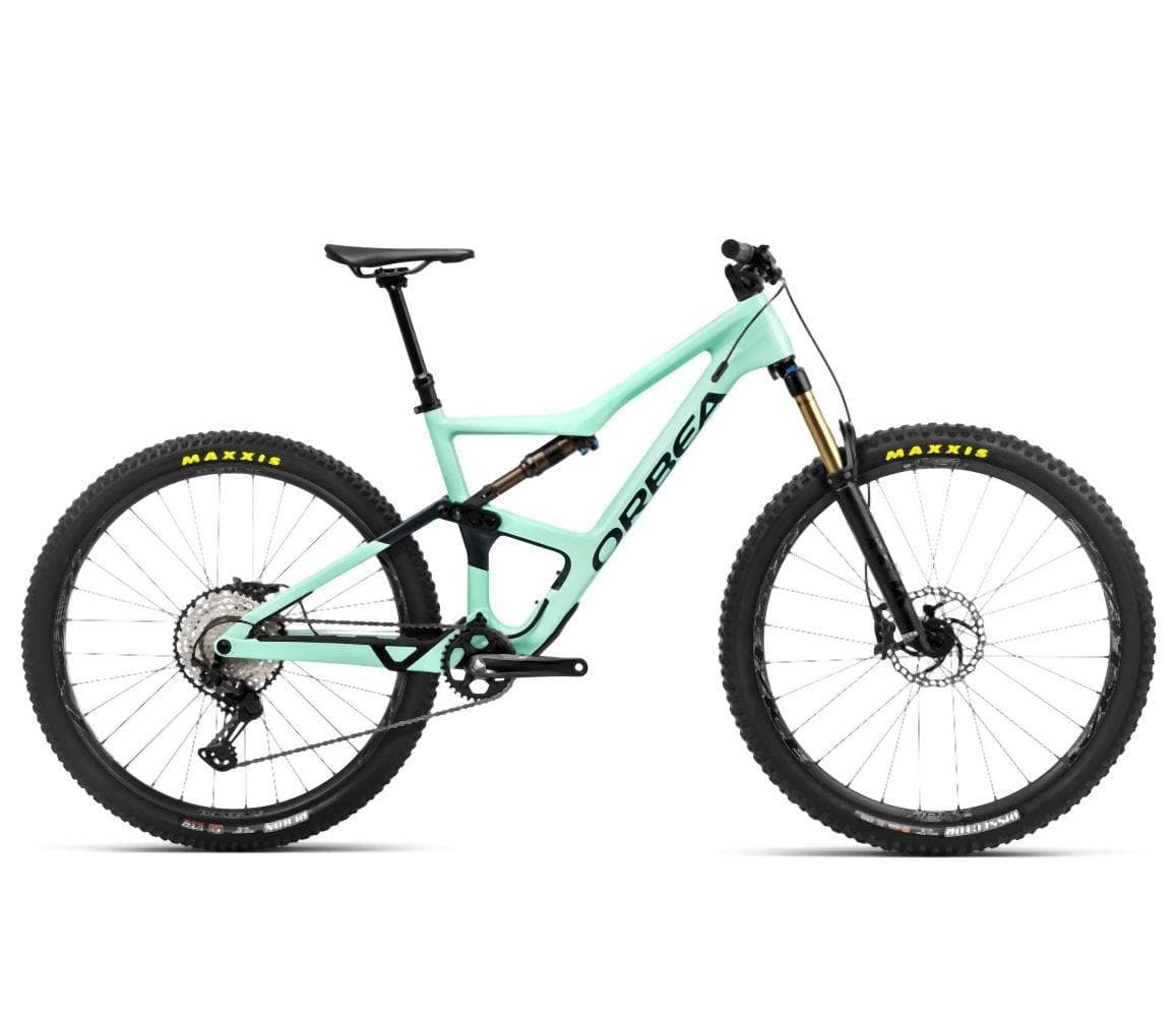 Orbea OCCAM M10 Ice Green-Jade Green Carbon View - M