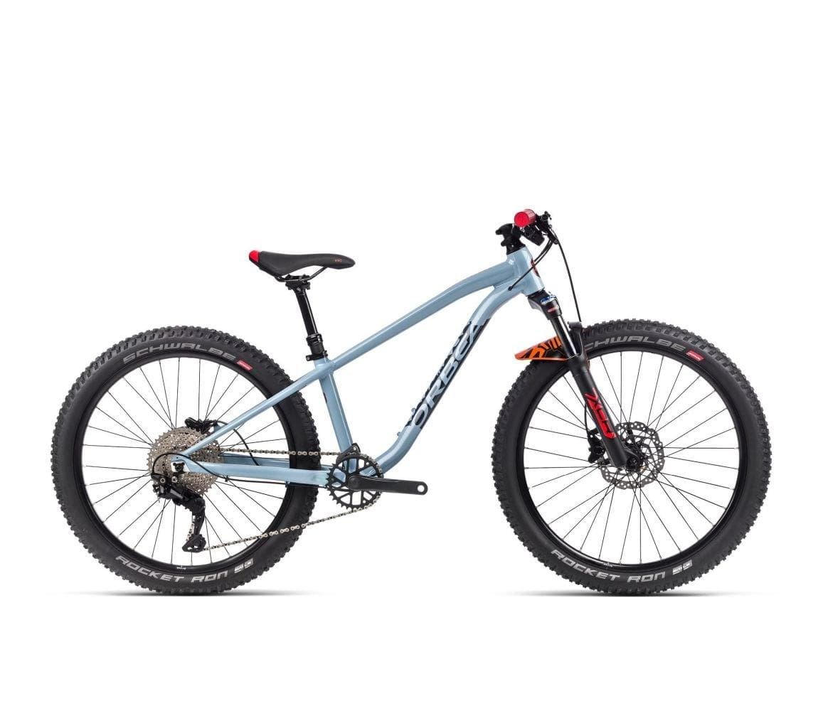 Orbea LAUFEY 24 H20 Blauwgrijs - Helderrood