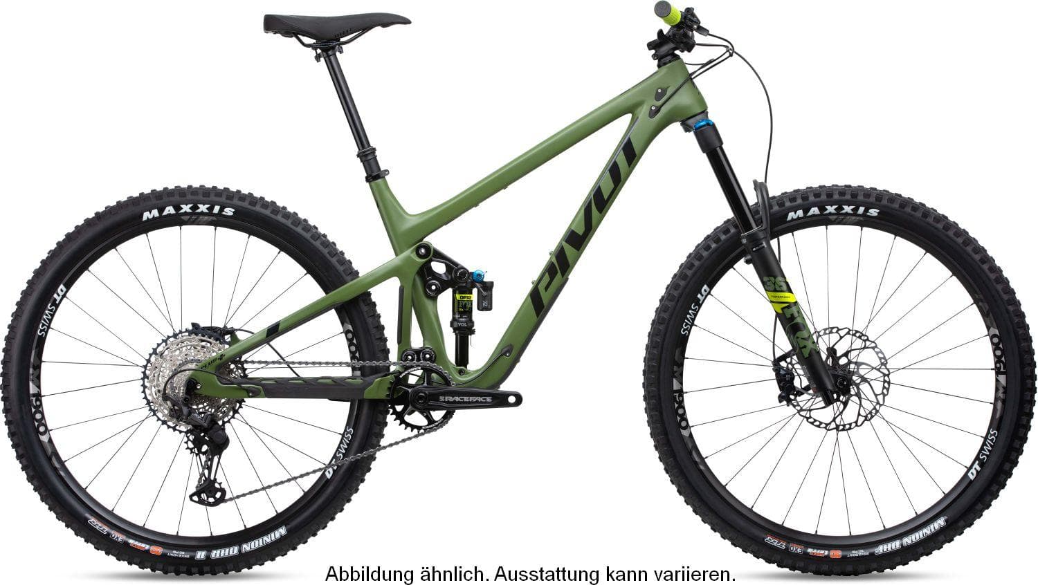Pivot Switchblade - Ride SLX/XT - 29 Groen - L