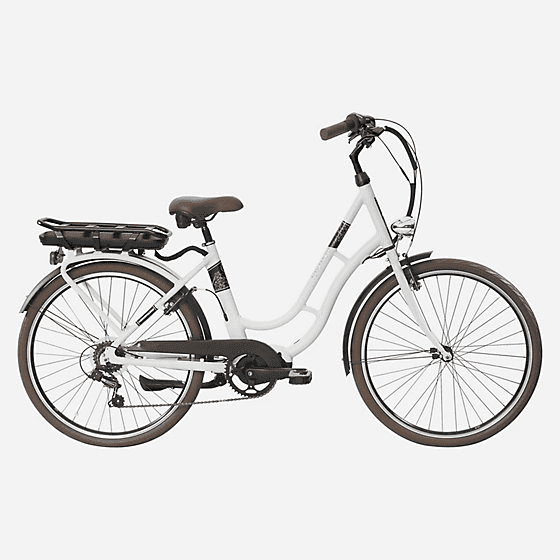 Vélo de ville électrique Nakamura E-City 110 - Blanc