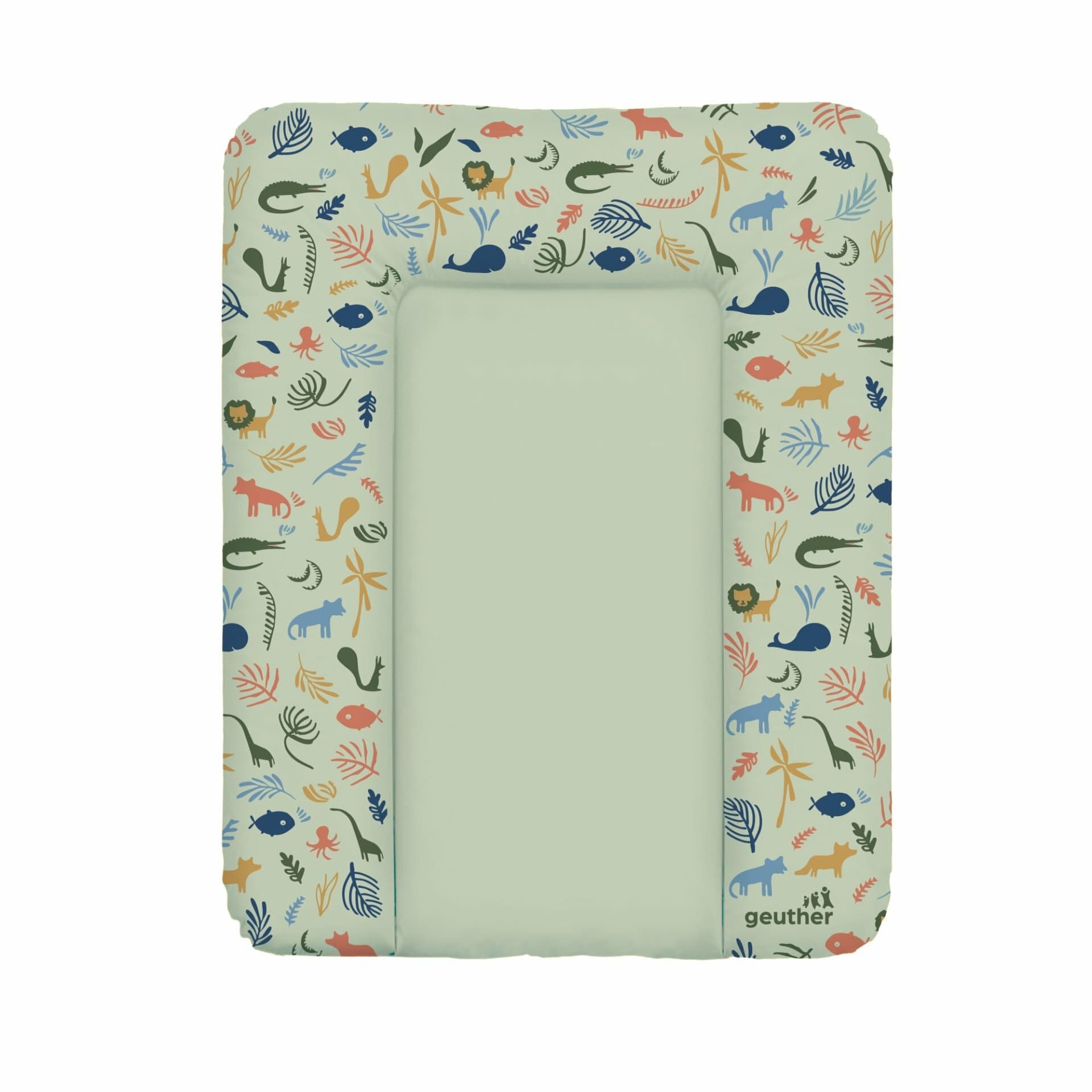 Geuther, Matelas à Langer souple_086 animaux vert