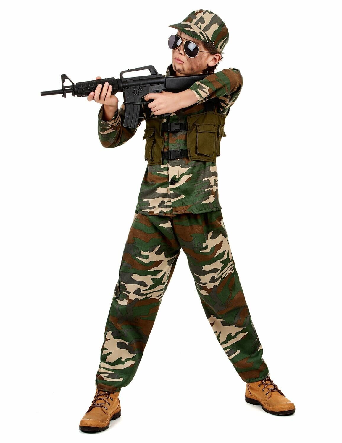 Déguisement militaire ensemble garçon S